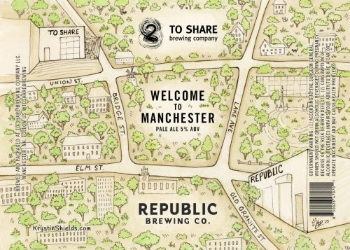 Welcome to Manchester Label - To Share Brewing, Manchester NH