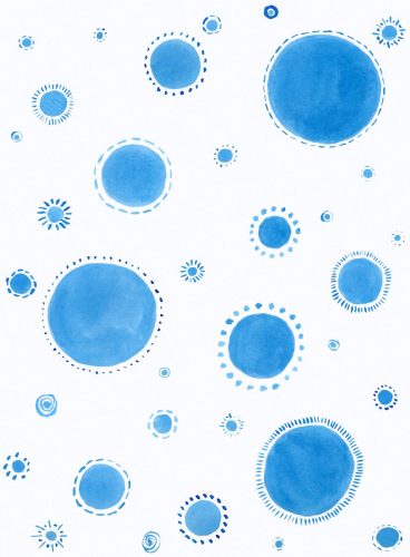 KS26A004 bluecircles pattern