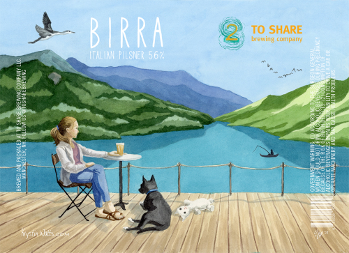 Birra Label - To Share Brewing, Manchester NH
