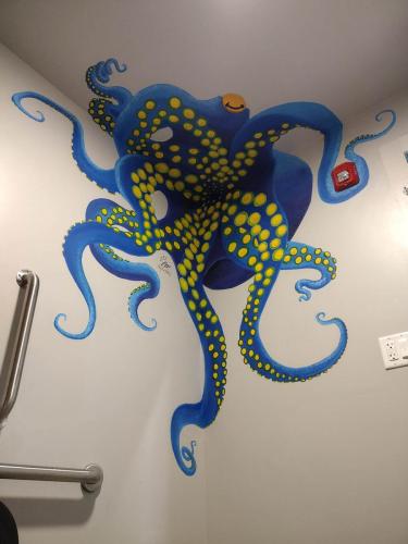 Octavia Octopus Mural - To Share Brewing, Manchester NH
