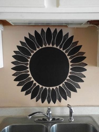 Sunflower Mural - Private Residence