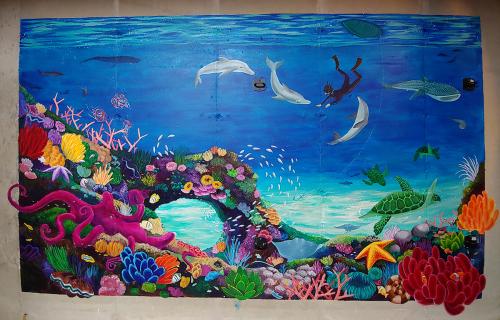 Underwater Mural - Private Residence